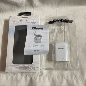 2Boom TWS155 True Wireless Bluetooth Earphones White